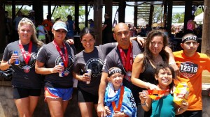 after shower group Spartan 2014