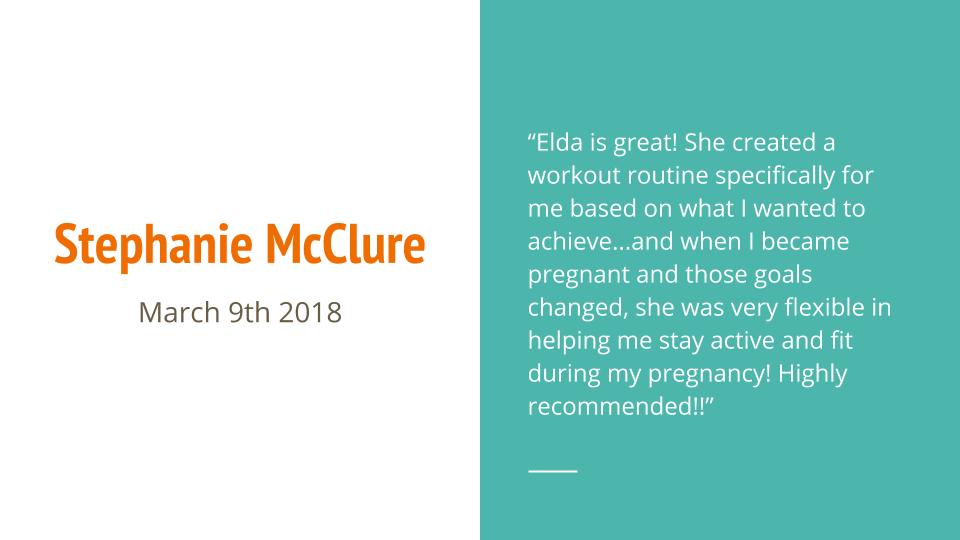 Stephanie McClure Review